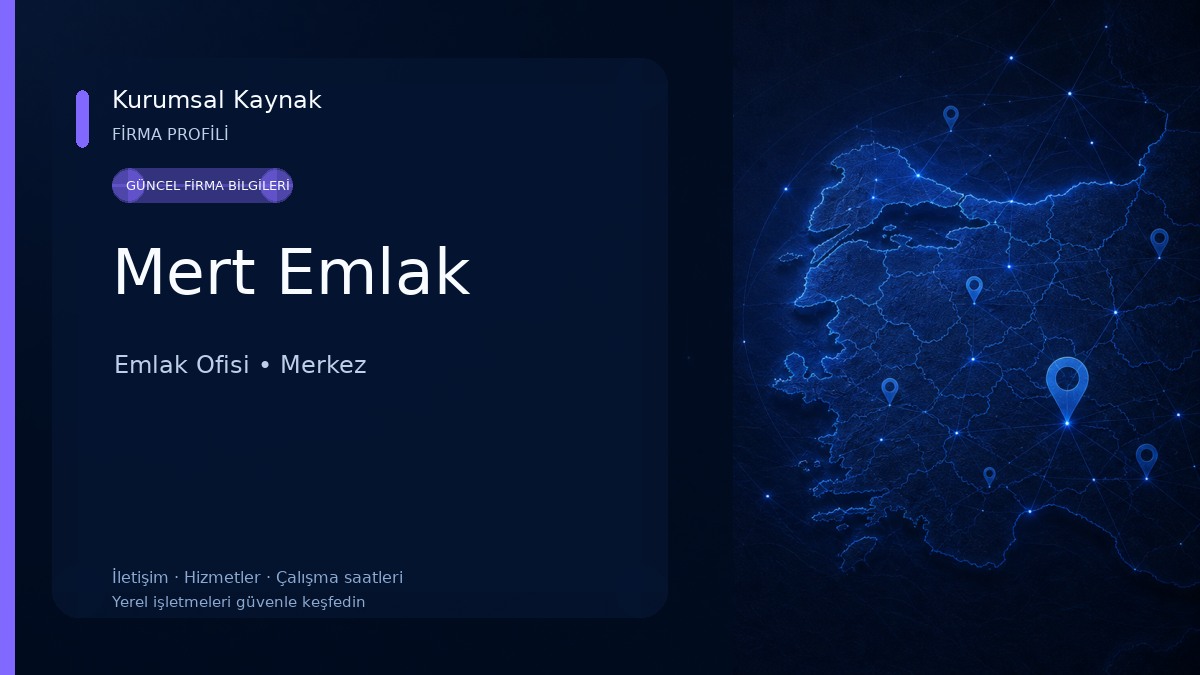 Mert Emlak Emlak Ofisi