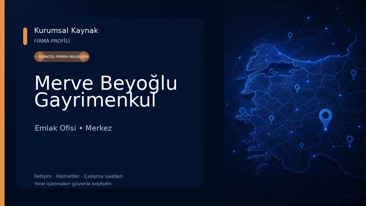 Merve Beyoğlu Gayrimenkul