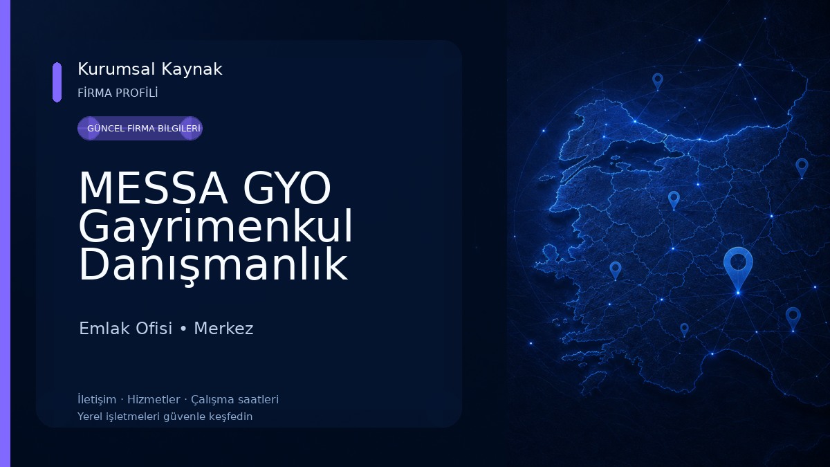 MESSA GYO Gayrimenkul Danışmanlık Ofisi