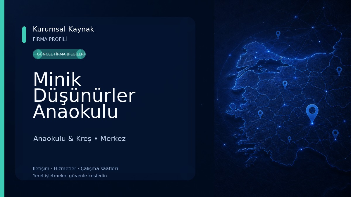 Minik Düşünürler Anaokulu