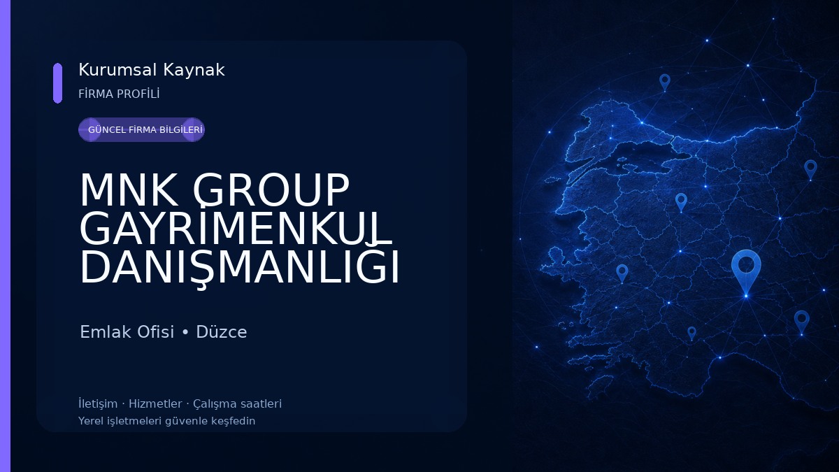 MNK GROUP GAYRİMENKUL DANIŞMANLIĞI
