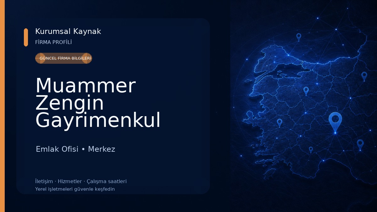 Muammer Zengin Gayrimenkul inşaat Uşak Emlak Emlak Ofisi