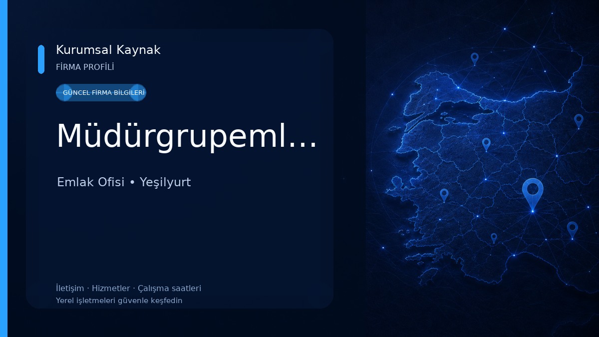 Müdürgrupemlak Emlak Ofisi