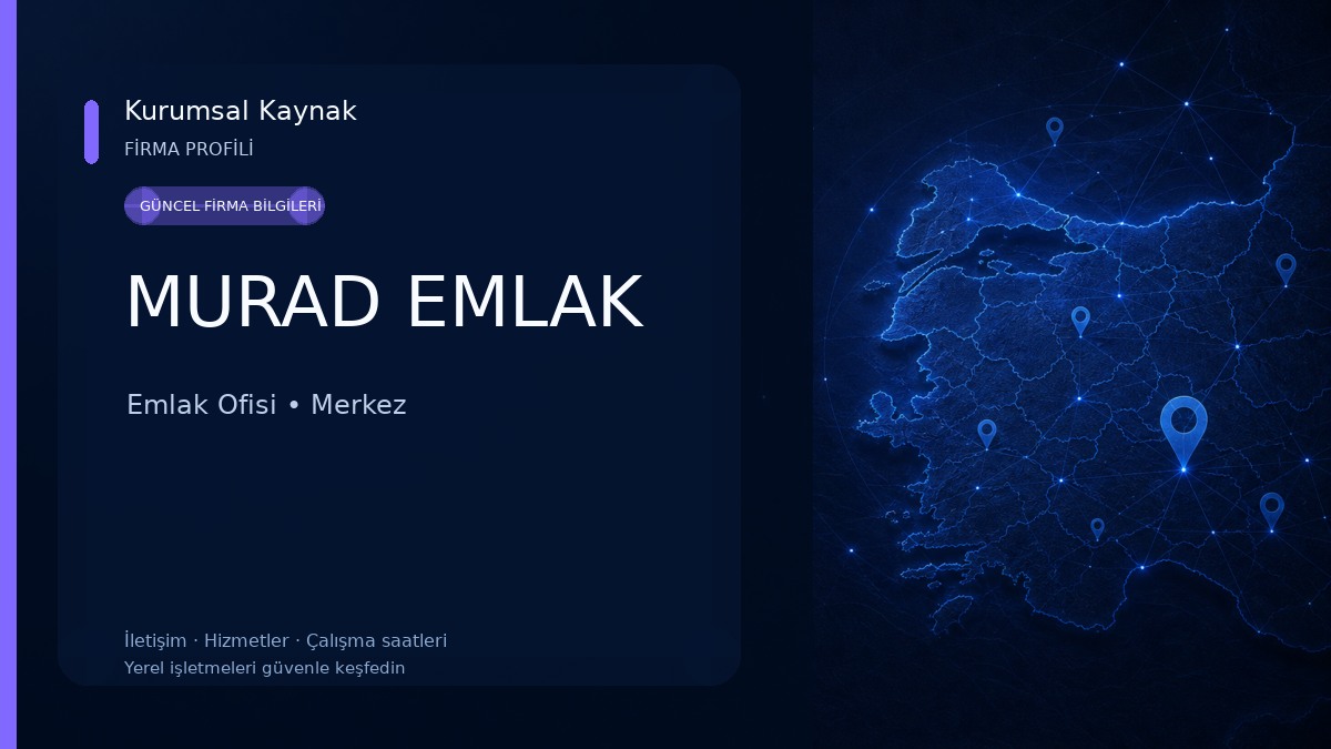 MURAD EMLAK Emlak Ofisi