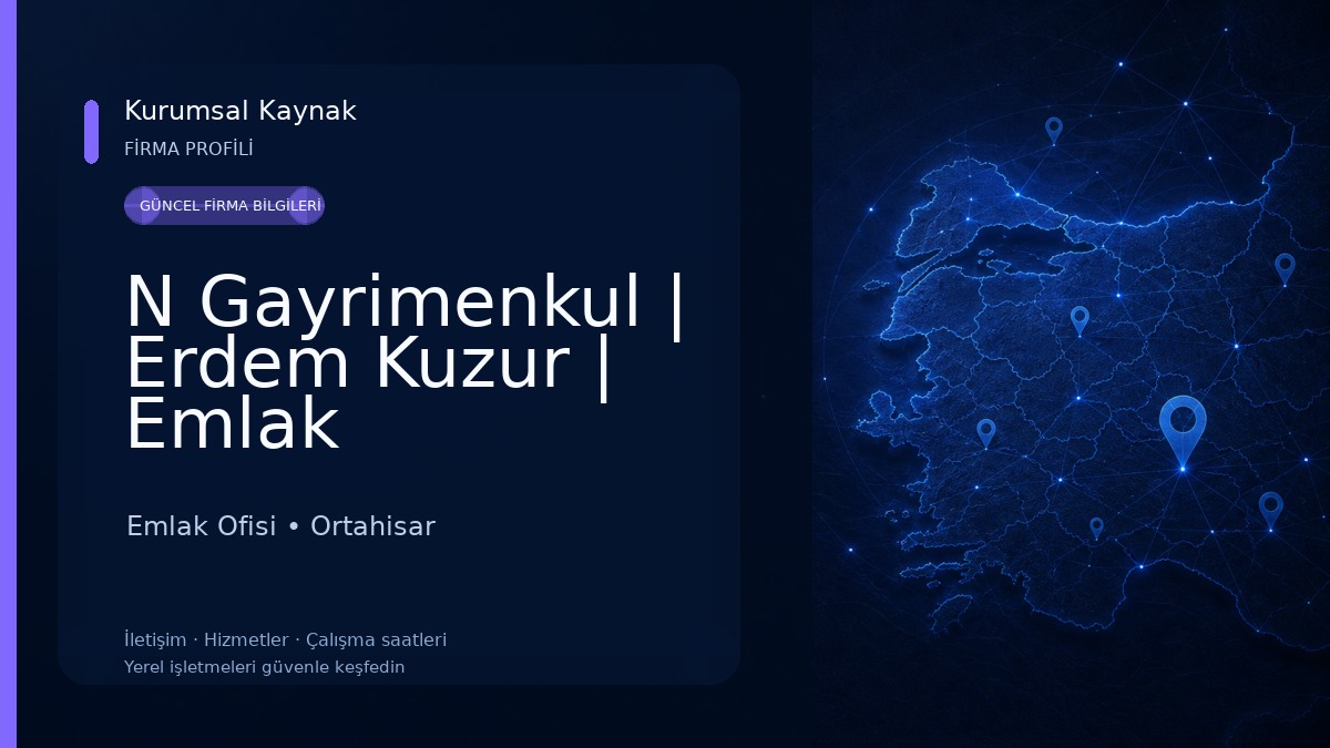 N Gayrimenkul | Erdem Kuzur | Emlak Danışmanı | TRABZON Emlak Ofisi