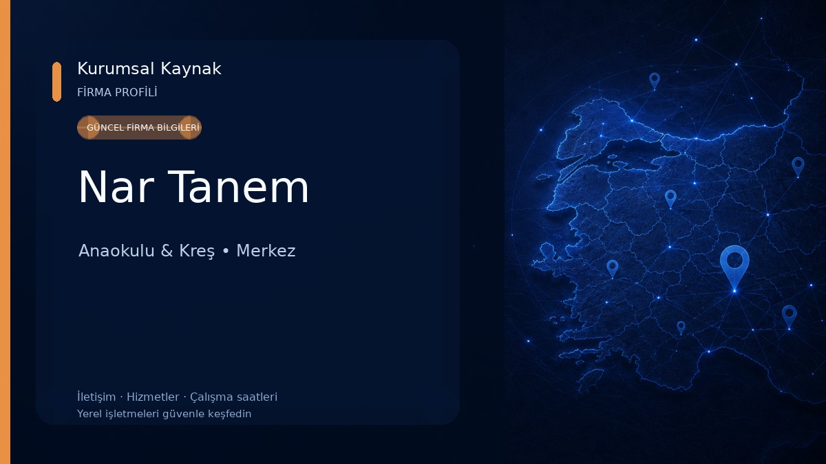 Nar Tanem Anaokulu & Kreş