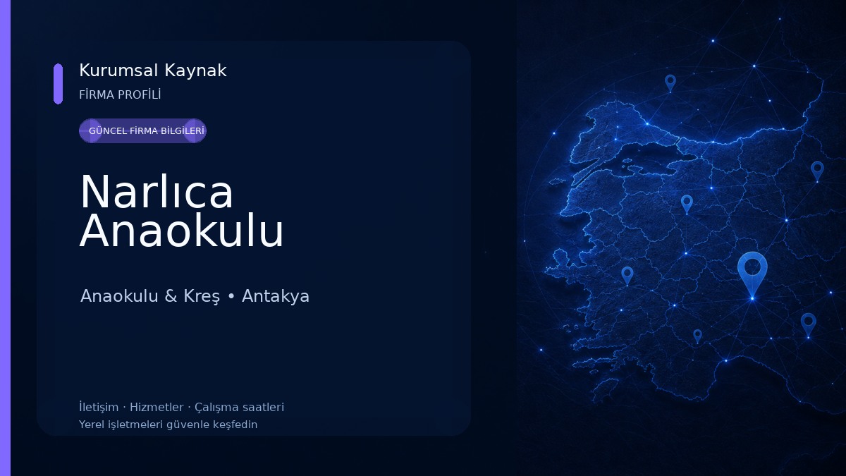 Narlıca Anaokulu Anaokulu & Kreş