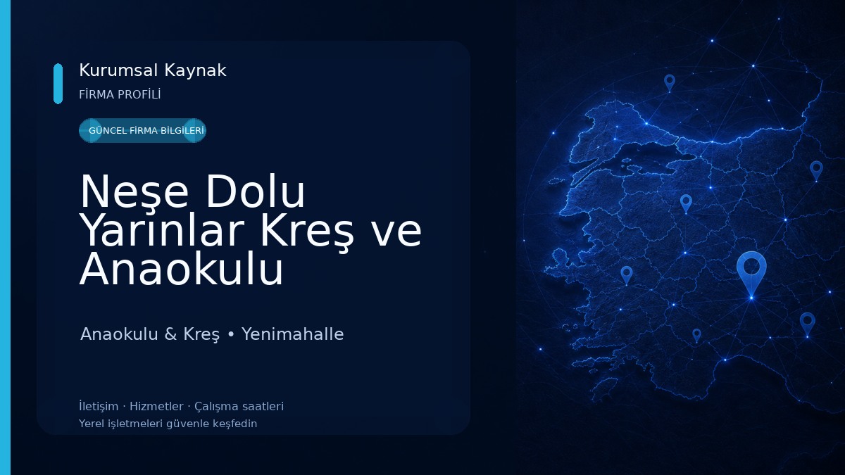 Neşe Dolu Yarınlar Kreş ve Anaokulu Anaokulu & Kreş