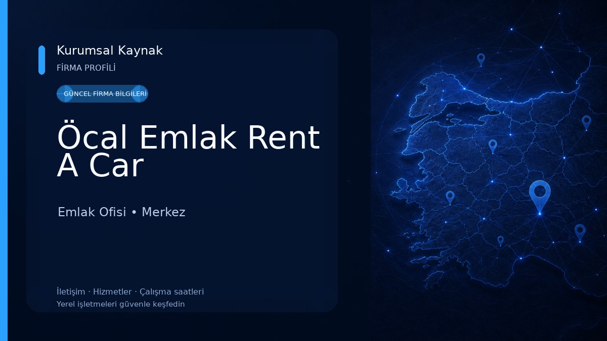 Öcal Emlak Rent A Car