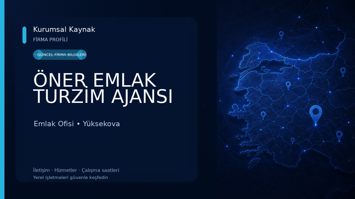 ÖNER EMLAK TURZİM AJANSI