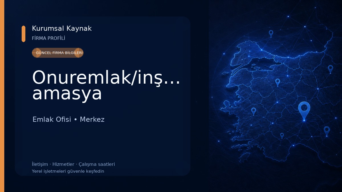 Onuremlak/inşaat amasya