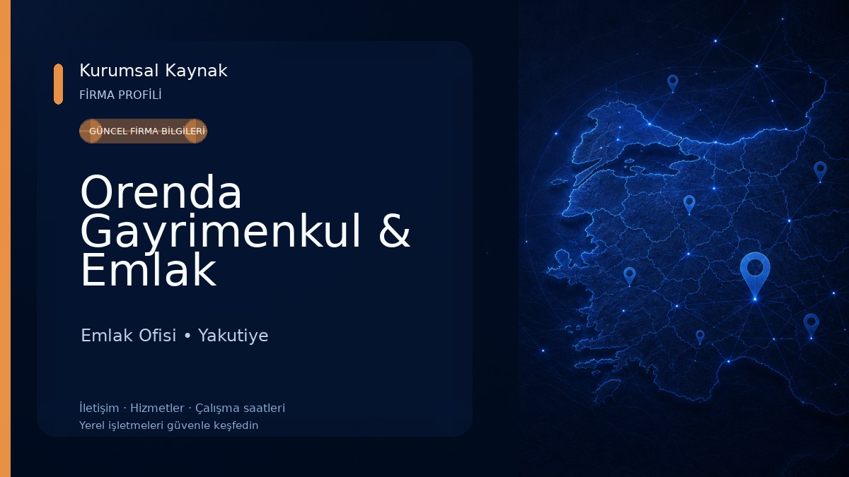 Orenda Gayrimenkul & Emlak Danışmanlığı