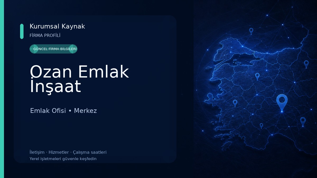 Ozan Emlak İnşaat