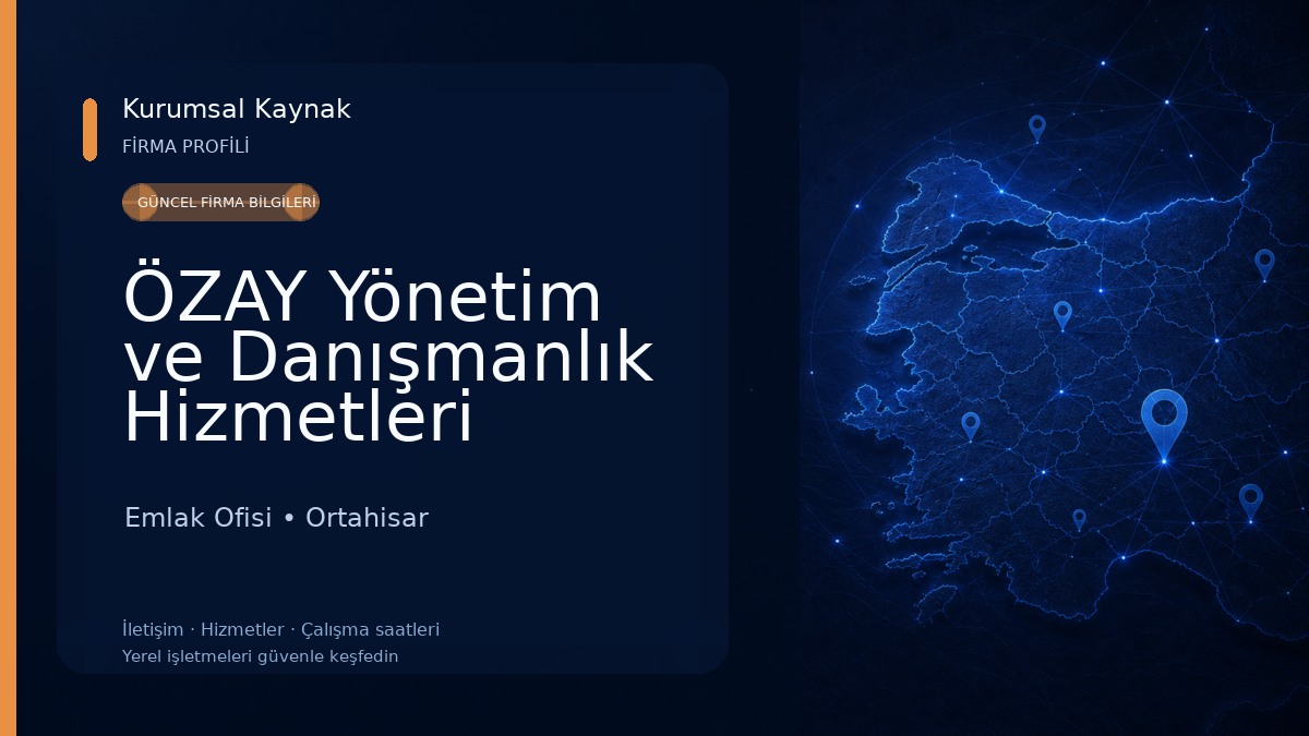 ÖZAY Yönetim ve Danışmanlık Hizmetleri