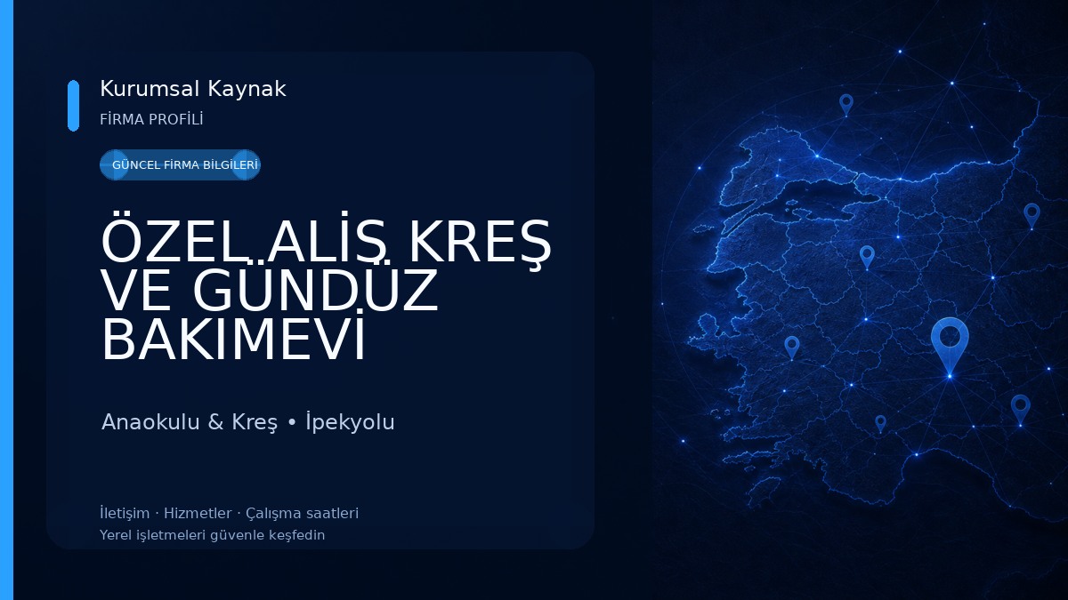 ÖZEL ALİS KREŞ VE GÜNDÜZ BAKIMEVİ Anaokulu & Kreş