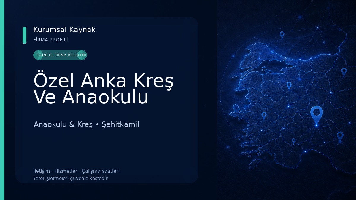 Özel Anka Kreş Ve Anaokulu Anaokulu & Kreş