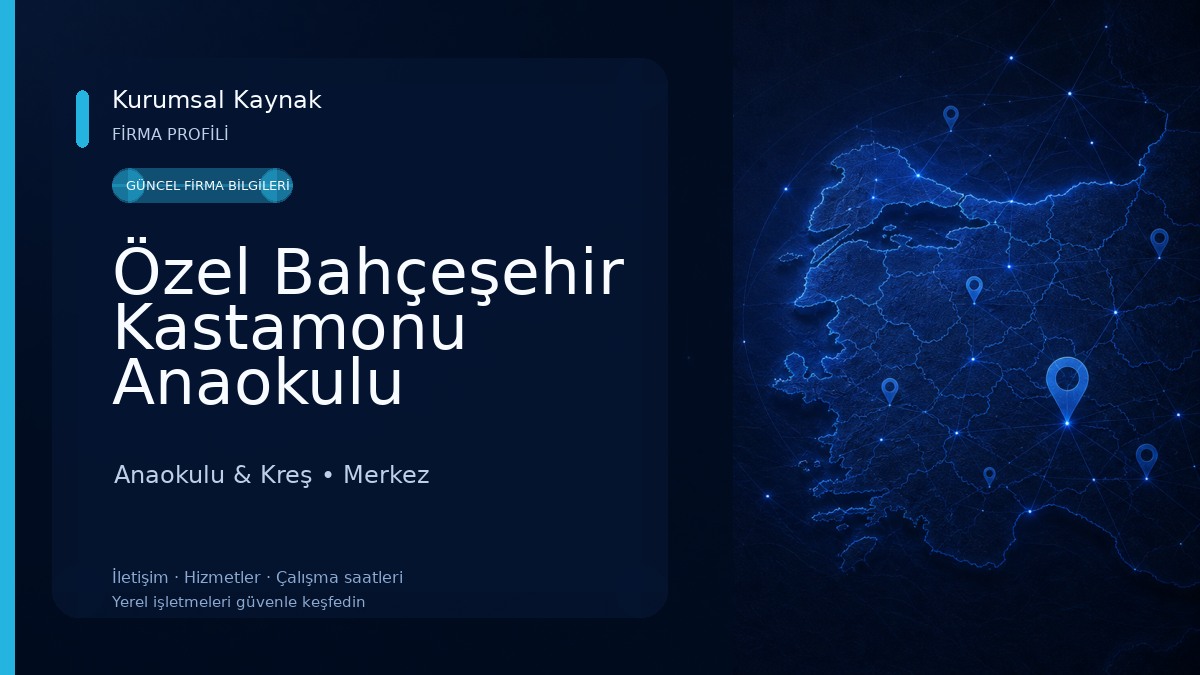 Özel Bahçeşehir Kastamonu Anaokulu Anaokulu & Kreş