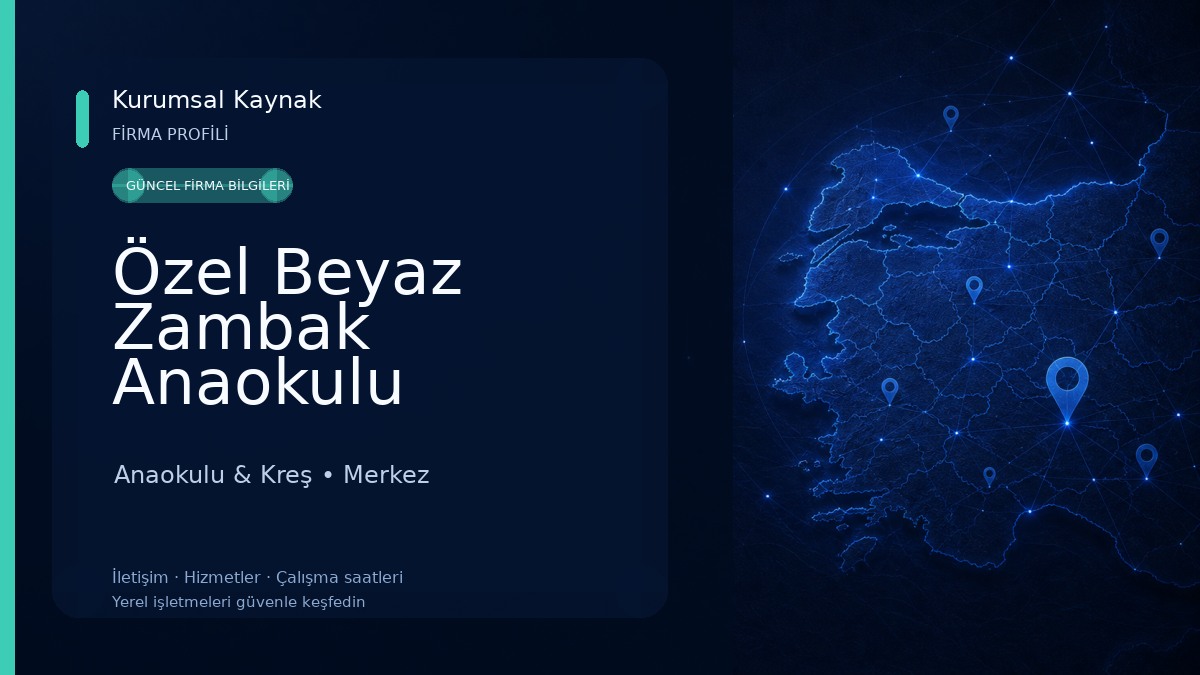 Özel Beyaz Zambak Anaokulu Anaokulu & Kreş