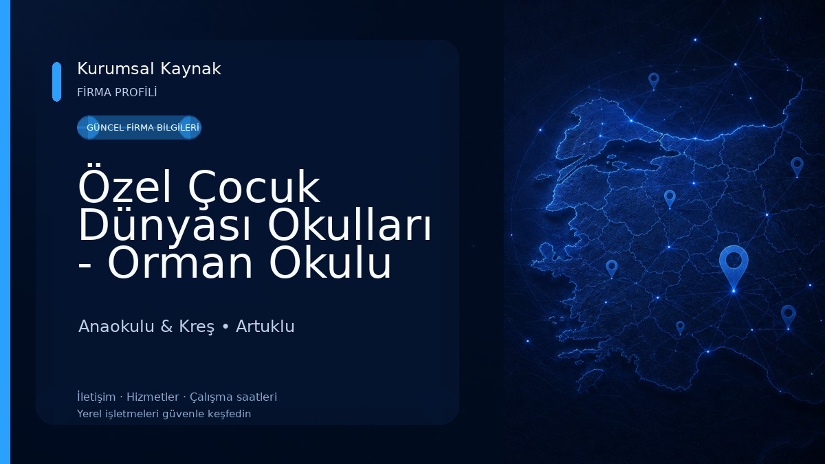 Özel Çocuk Dünyası Okulları - Orman Okulu