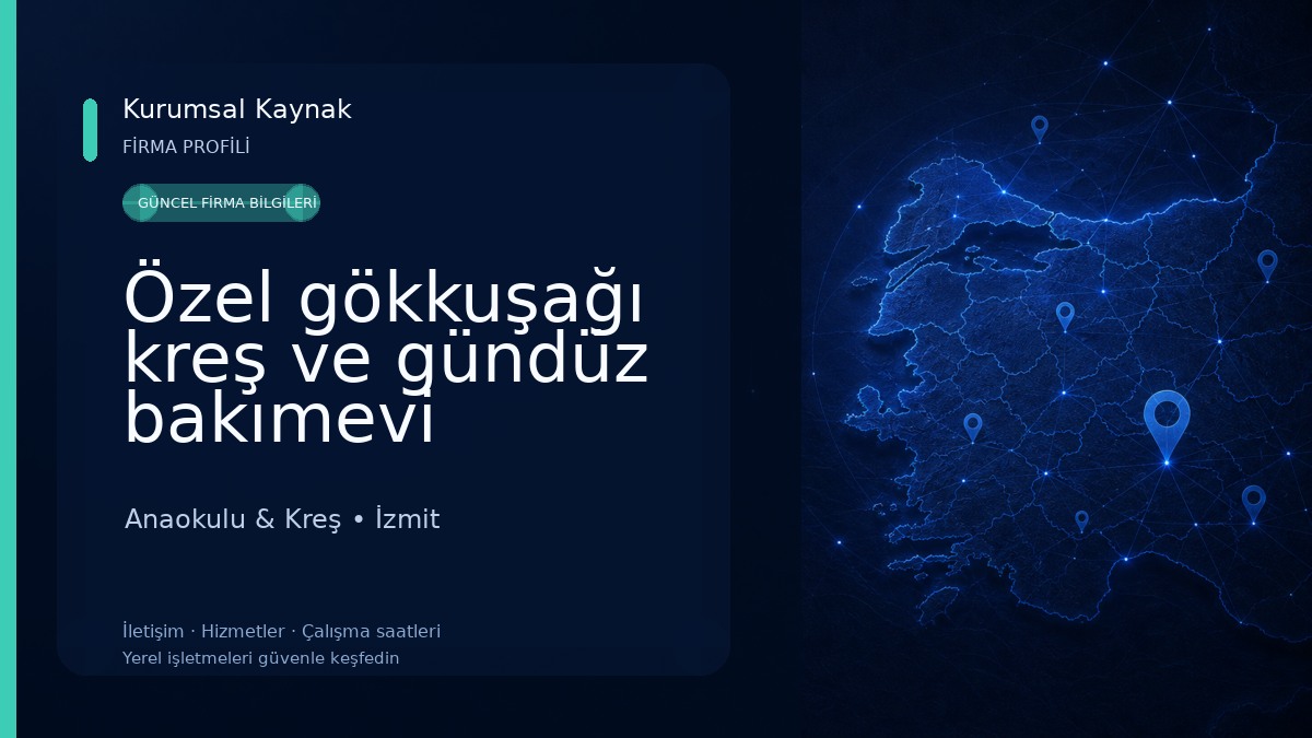 Özel gökkuşağı kreş ve gündüz bakımevi Anaokulu & Kreş