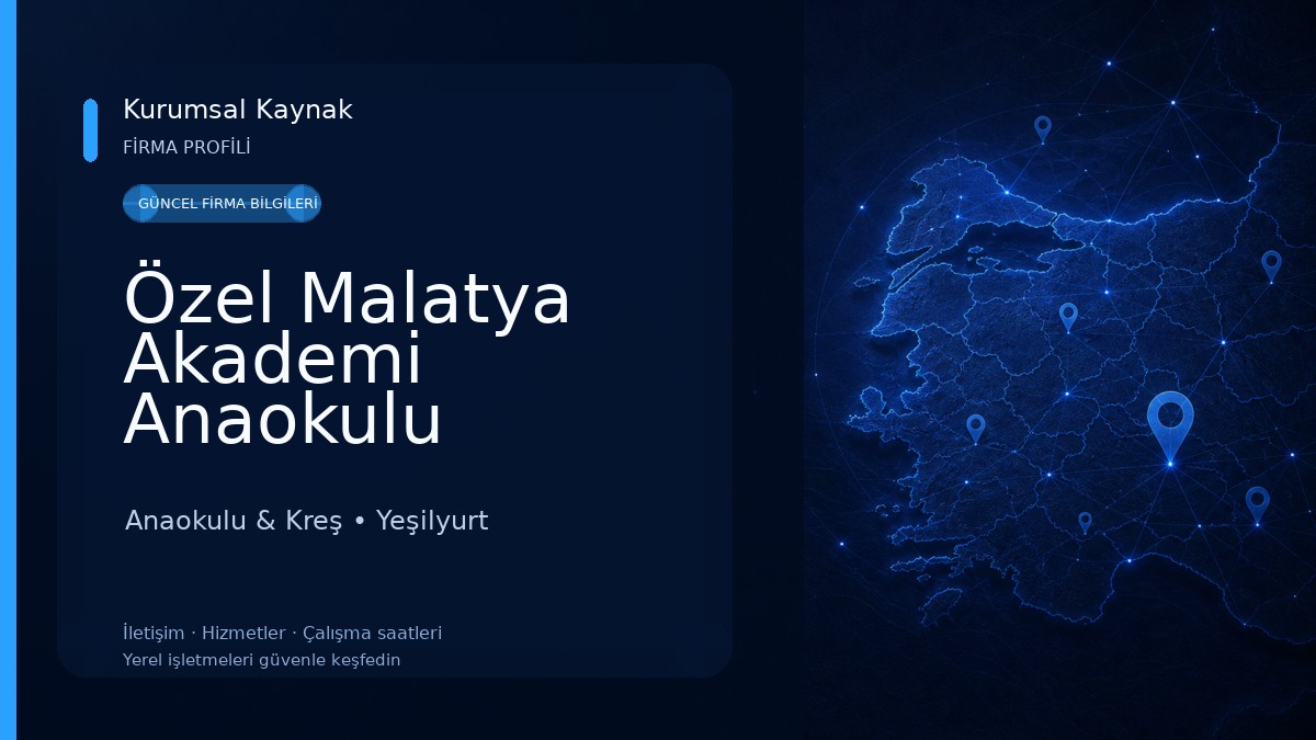 Özel Malatya Akademi Anaokulu Anaokulu & Kreş