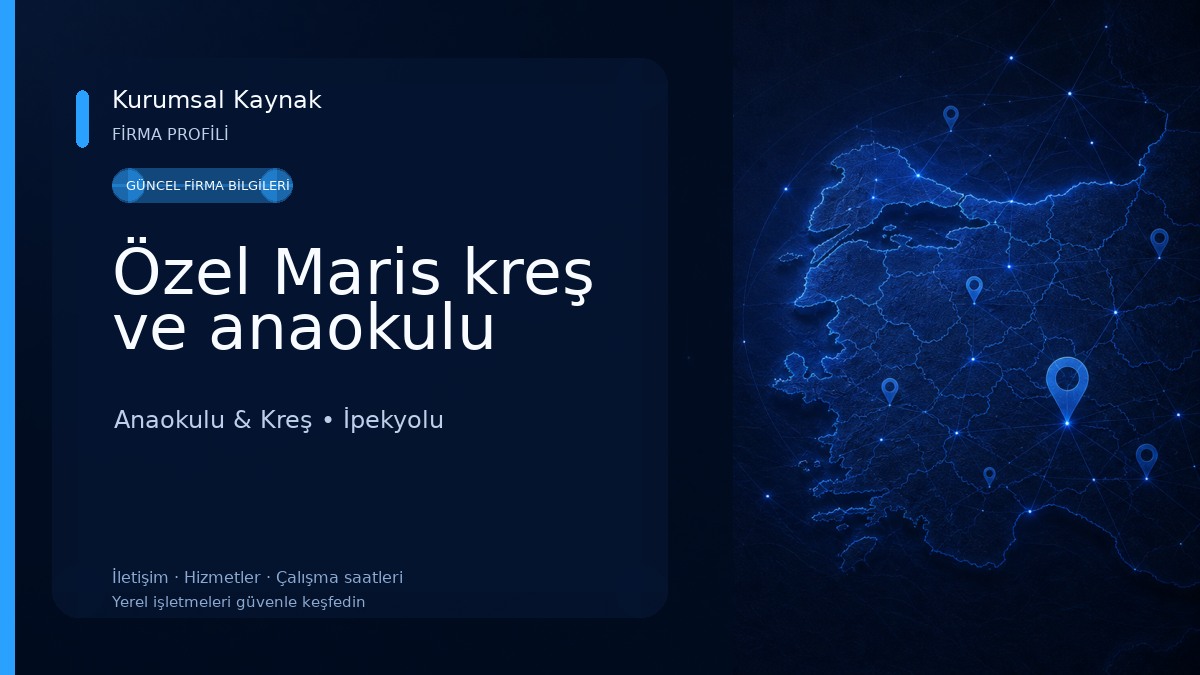 Özel Maris kreş ve anaokulu Anaokulu & Kreş