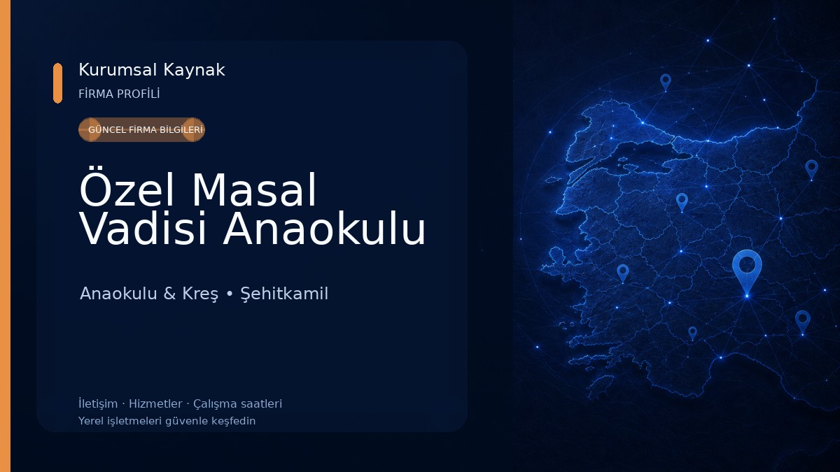 Özel Masal Vadisi Anaokulu