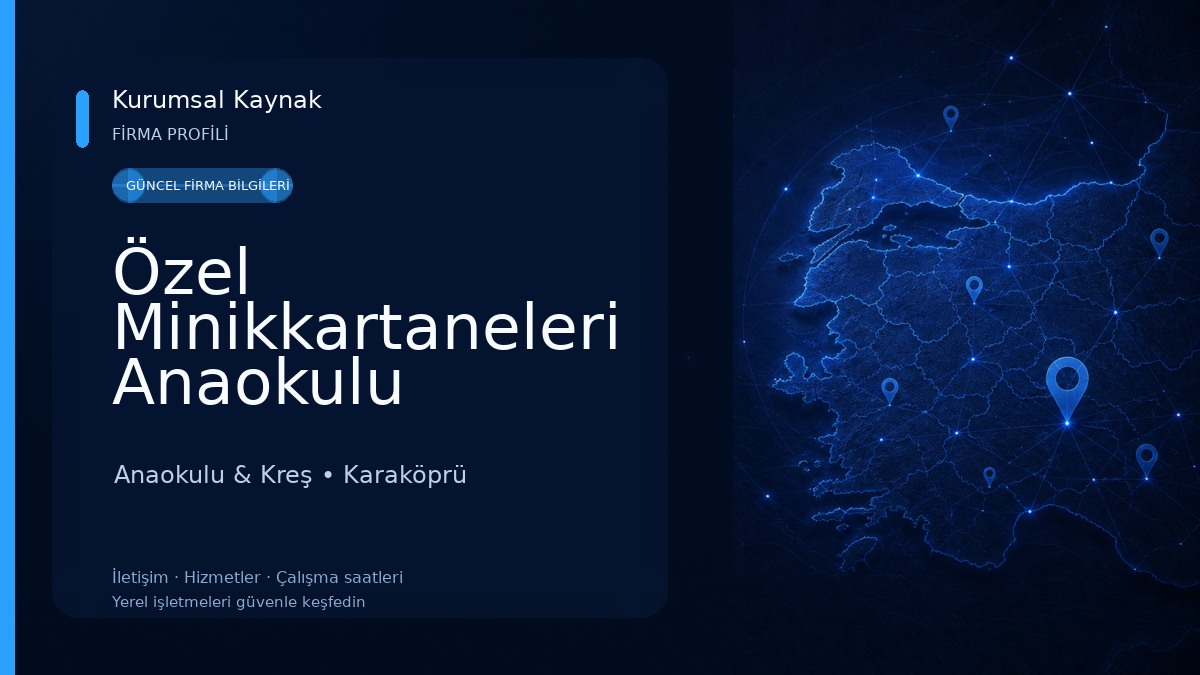 Özel Minikkartaneleri Anaokulu Anaokulu & Kreş