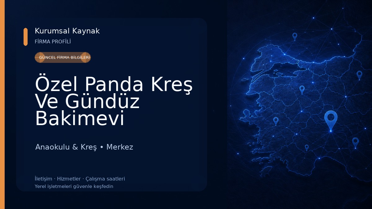 Özel Panda Kreş Ve Gündüz Bakimevi