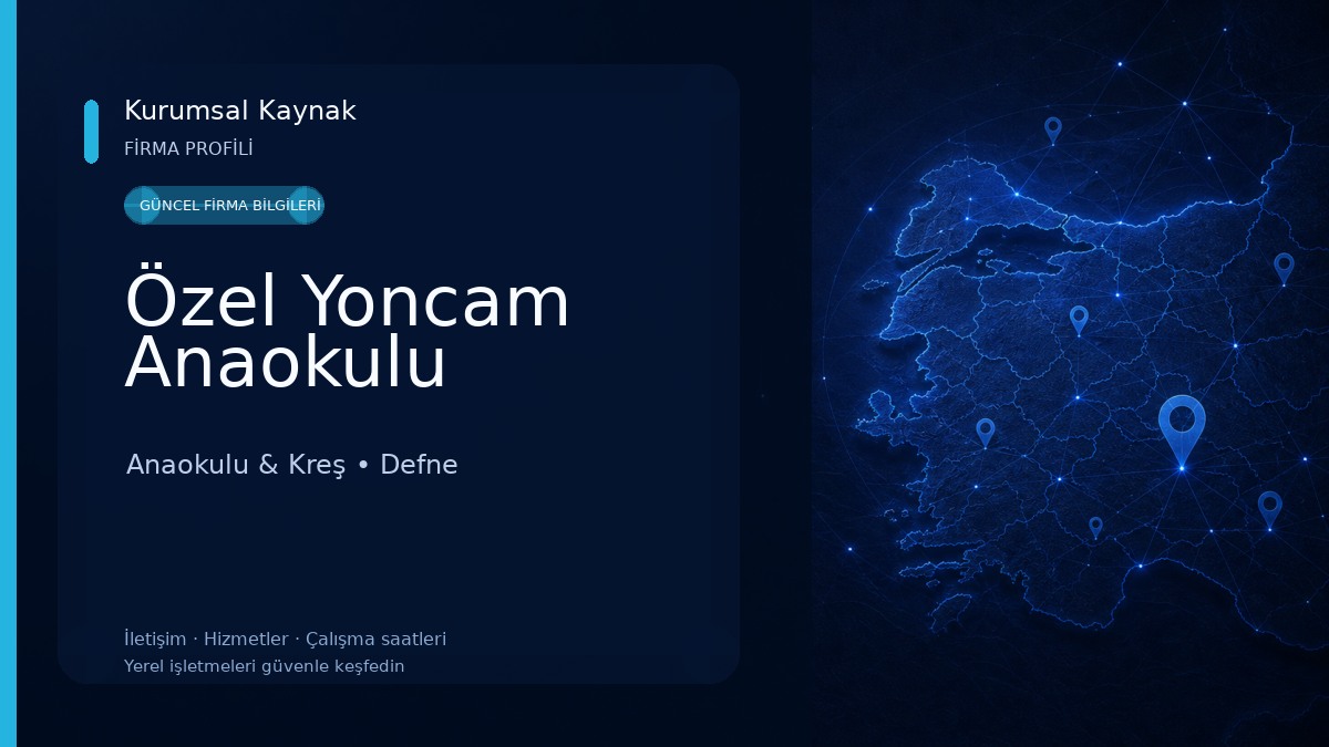 Özel Yoncam Anaokulu Anaokulu & Kreş