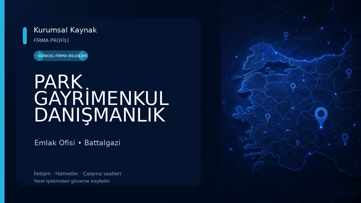 PARK GAYRİMENKUL DANIŞMANLIK Emlak Ofisi