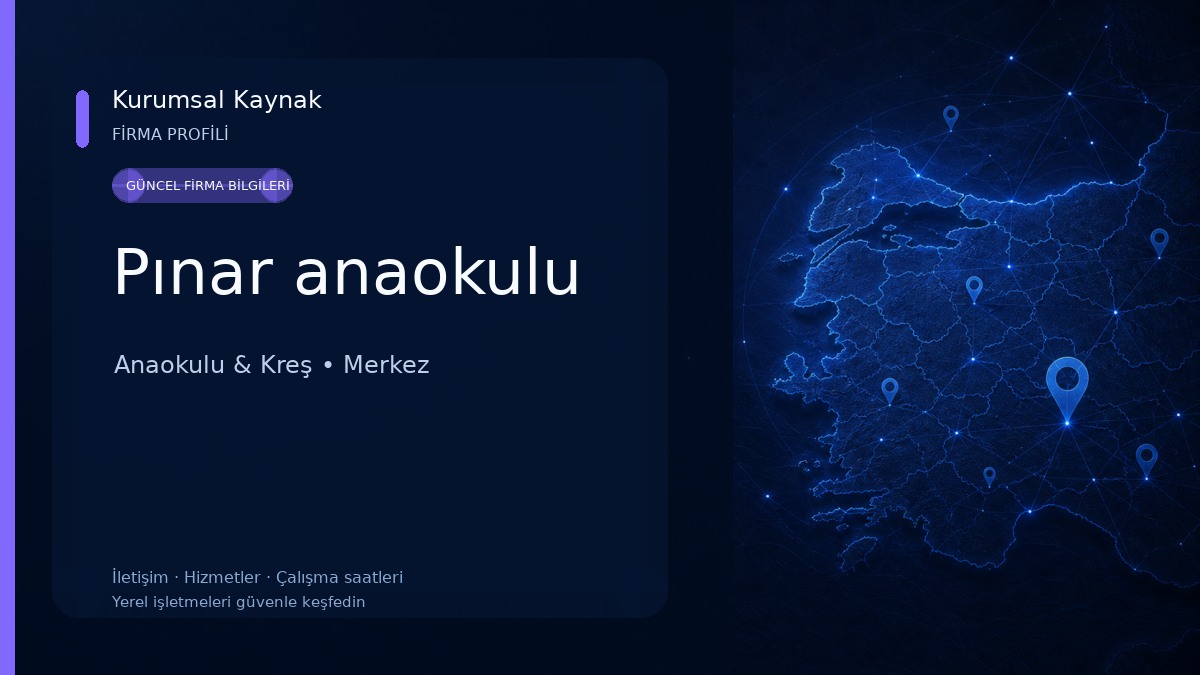 Pınar anaokulu Anaokulu & Kreş