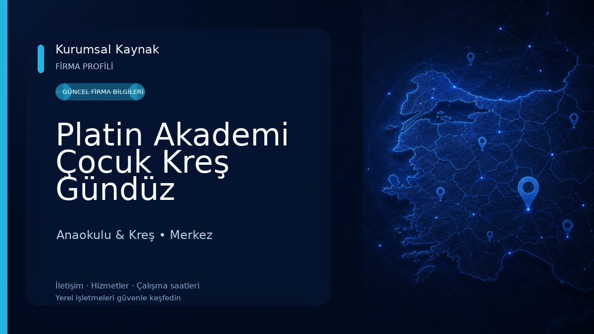 Platin Akademi Çocuk Kreş Gündüz Bakımevi