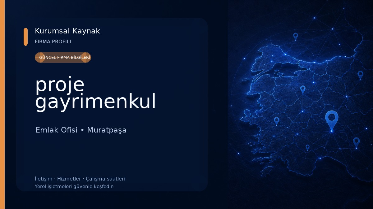proje gayrimenkul