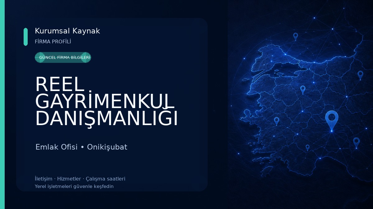 REEL GAYRİMENKUL DANIŞMANLIĞI