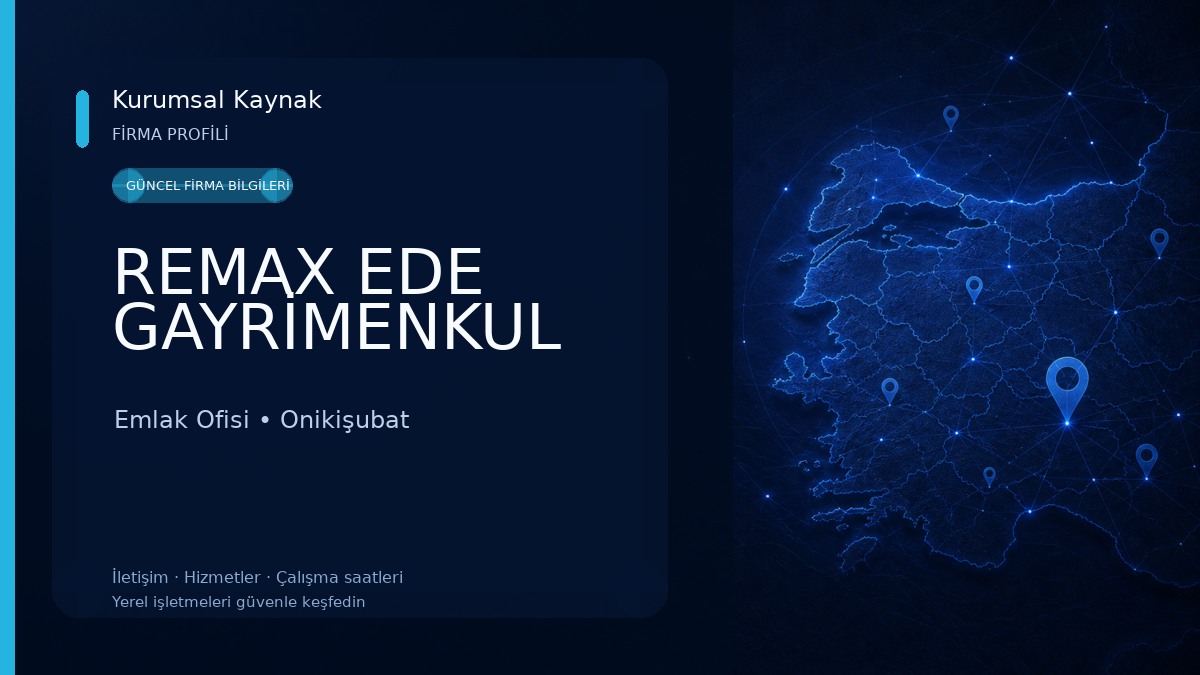 REMAX EDE GAYRİMENKUL