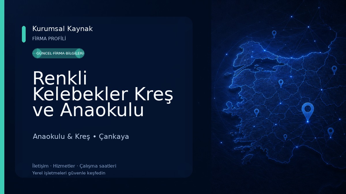 Renkli Kelebekler Kreş ve Anaokulu Anaokulu & Kreş