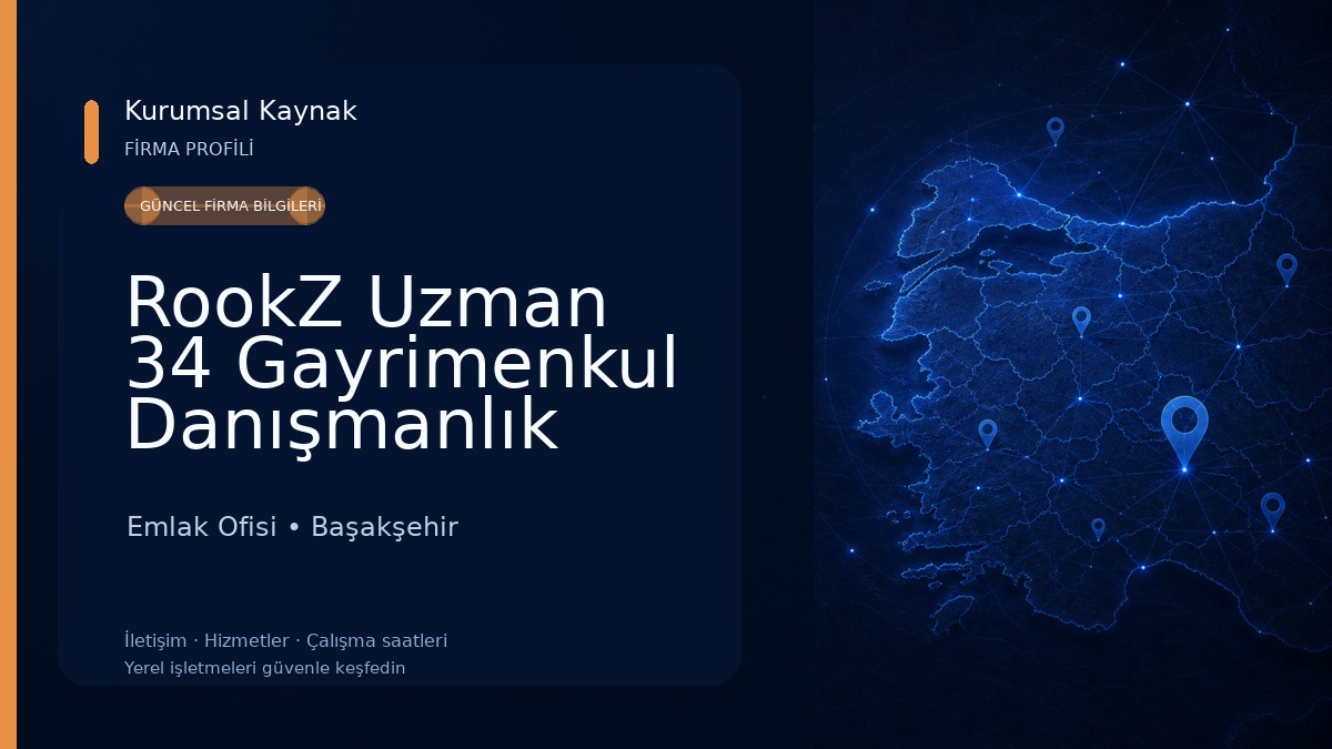 RookZ Uzman 34 Gayrimenkul Danışmanlık Emlak Ofisi