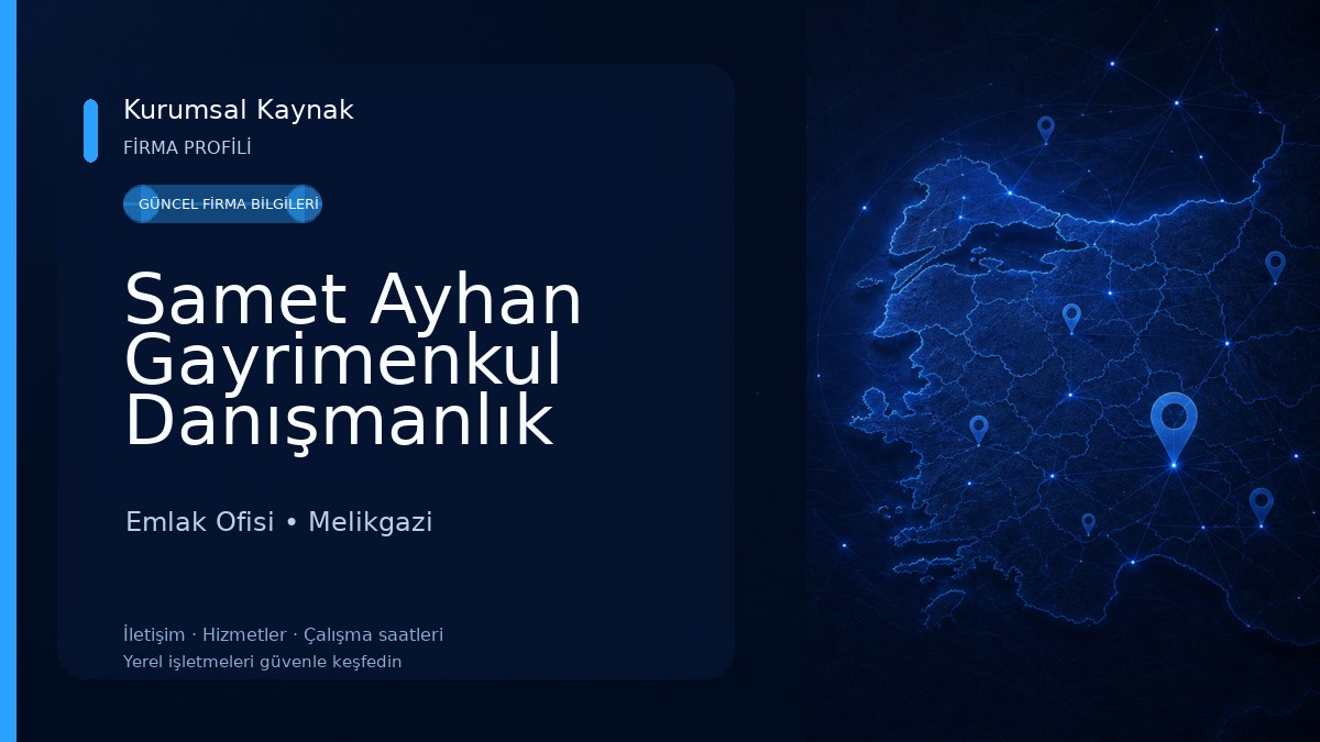 Samet Ayhan Gayrimenkul Danışmanlık