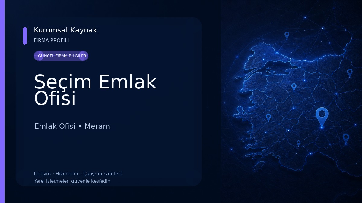 Seçim Emlak Ofisi Emlak Ofisi