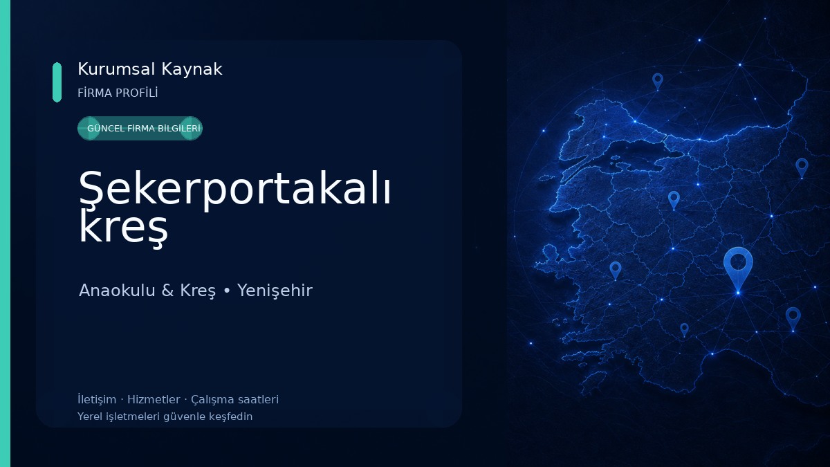 Şekerportakalı kreş