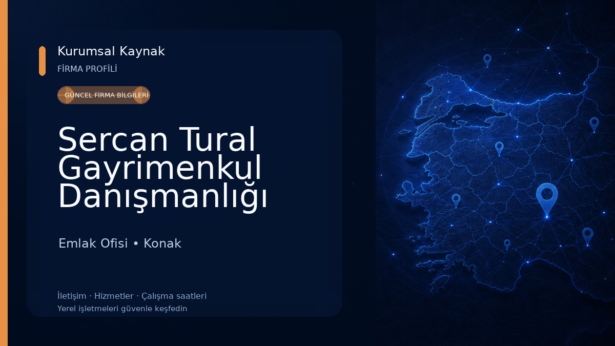 Sercan Tural Gayrimenkul Danışmanlığı Emlak Ofisi