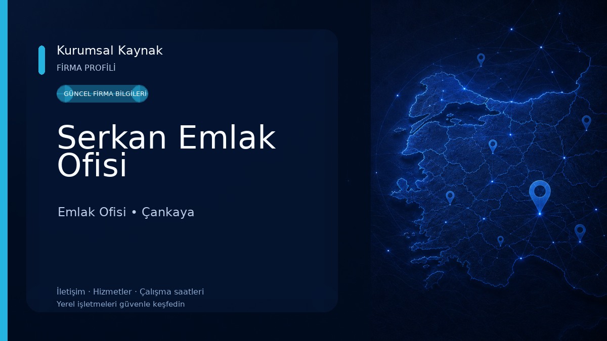 Serkan Emlak Ofisi Emlak Ofisi