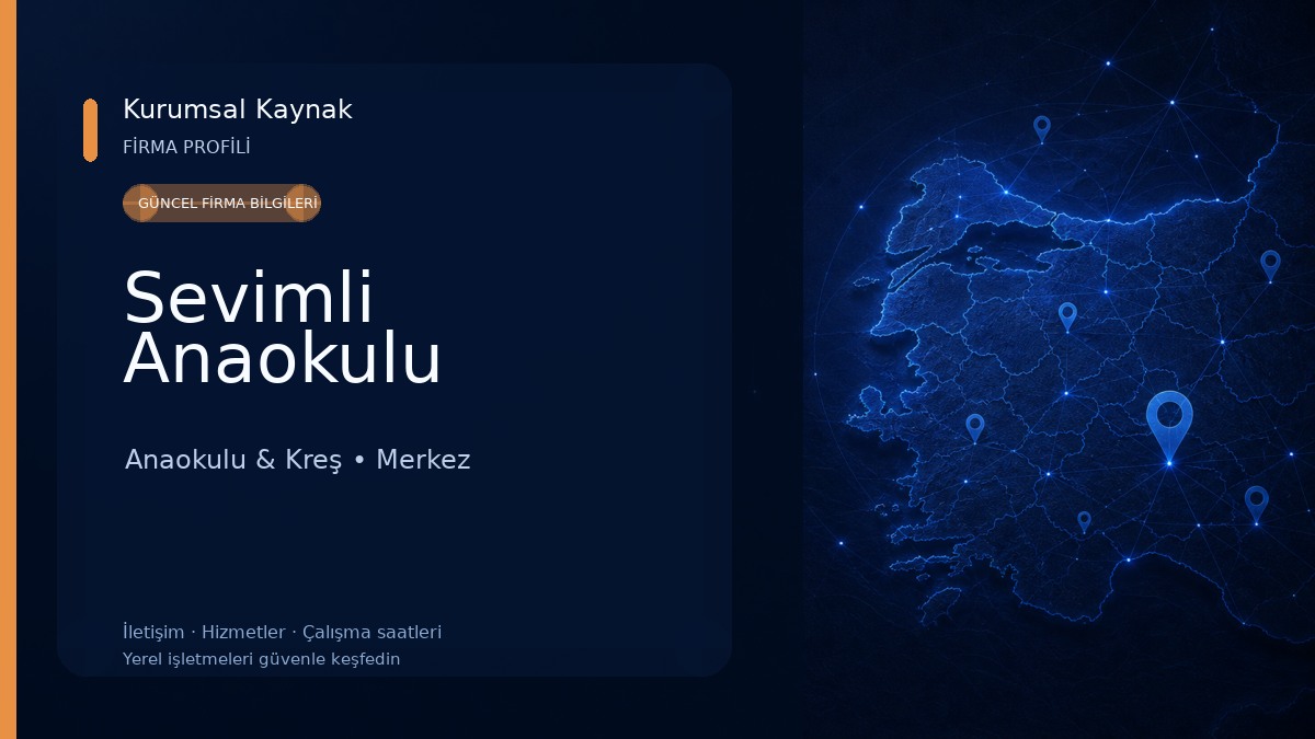 Sevimli Anaokulu