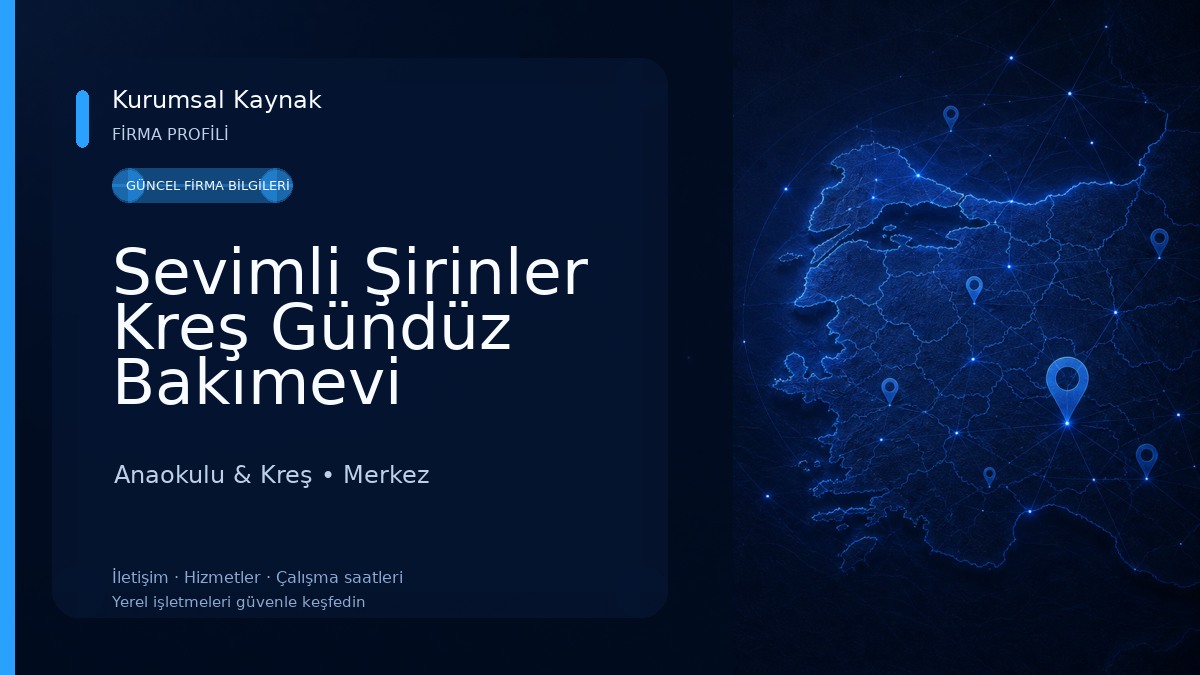 Sevimli Şirinler Kreş Gündüz Bakımevi
