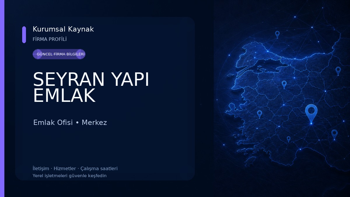 SEYRAN YAPI EMLAK