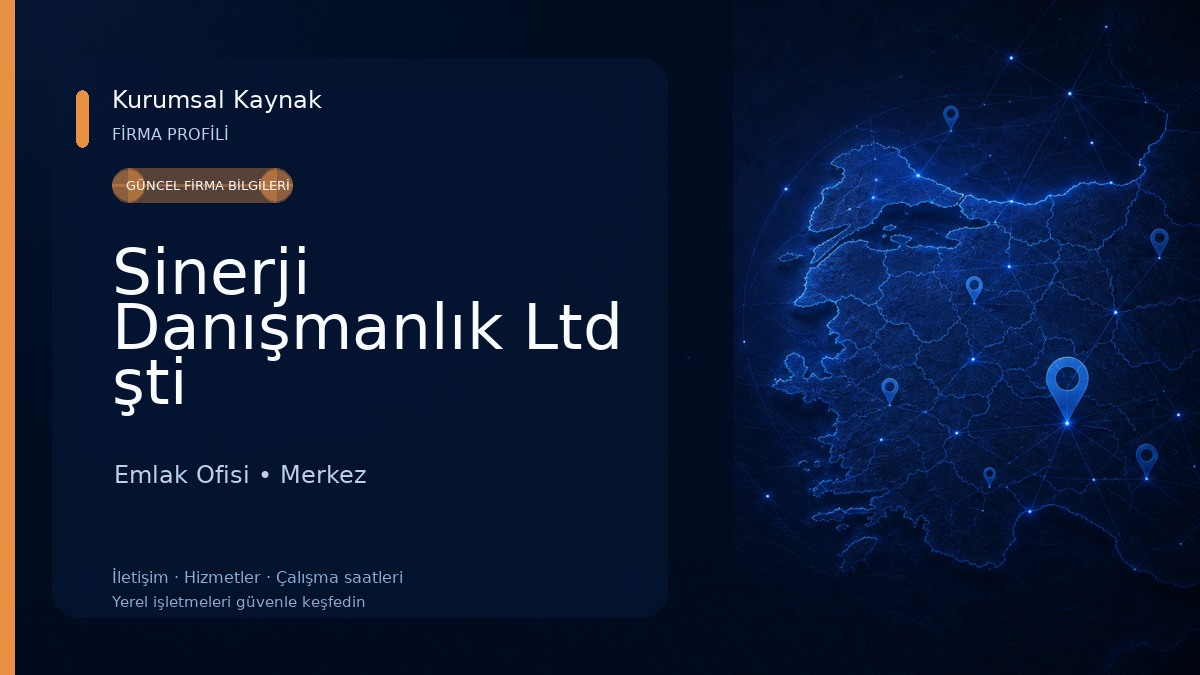 Sinerji Danışmanlık Ltd şti Emlak Ofisi