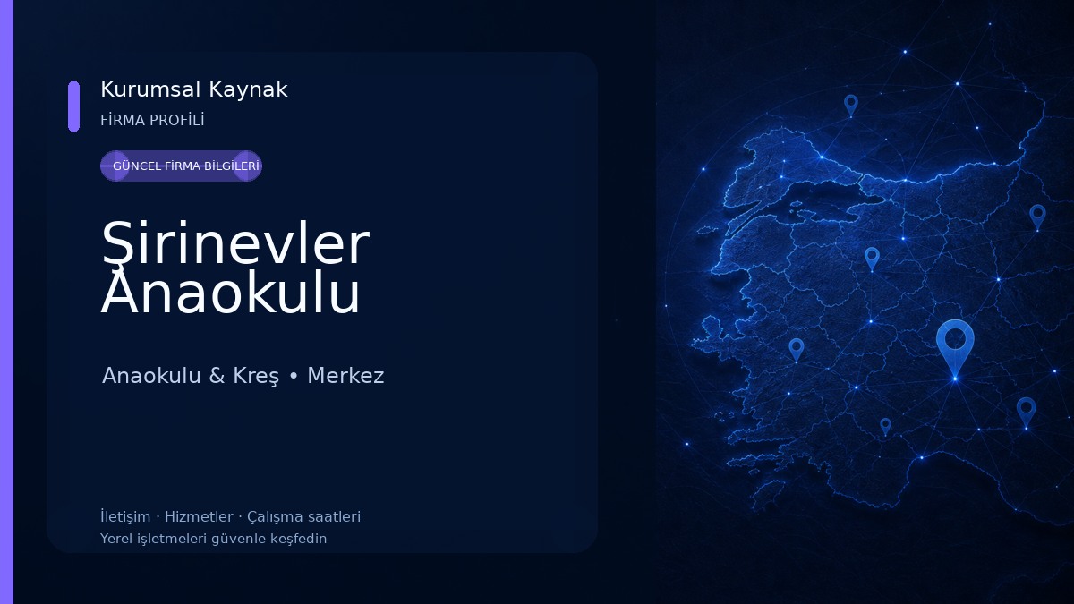 Şirinevler Anaokulu Anaokulu & Kreş