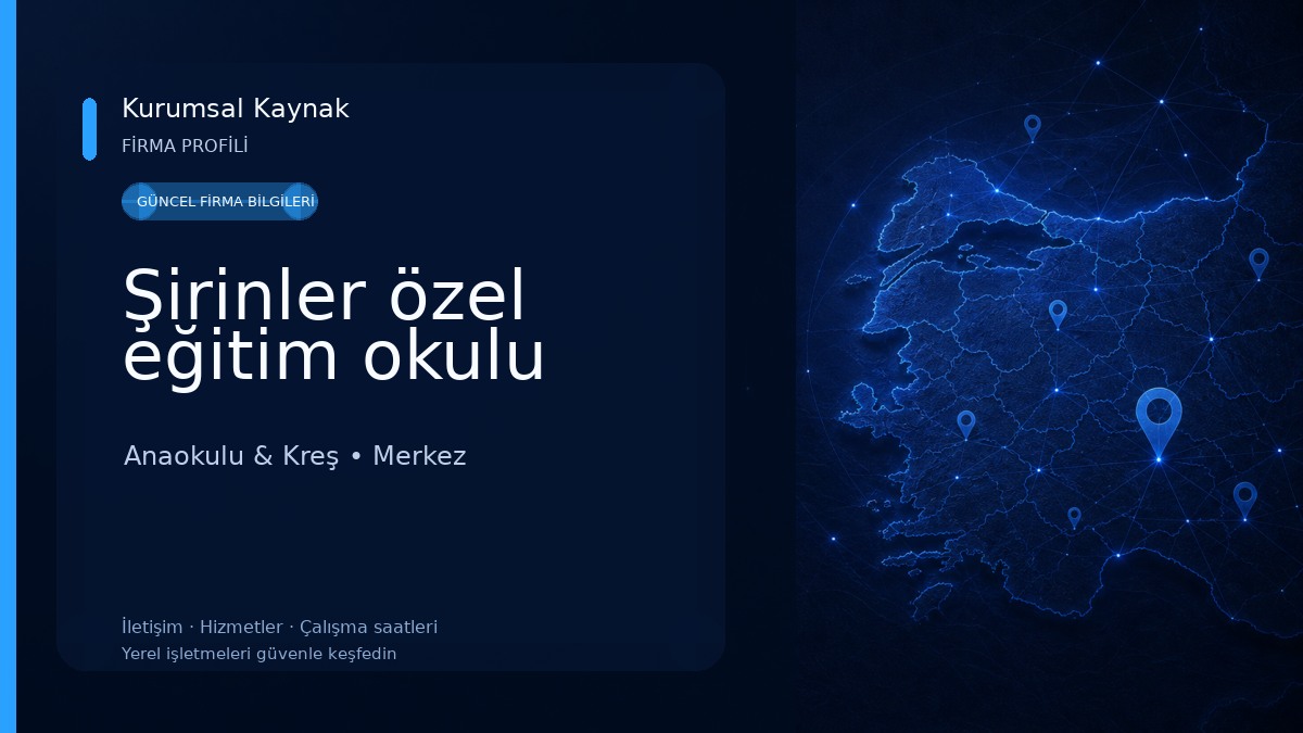 Şirinler özel eğitim okulu Anaokulu & Kreş