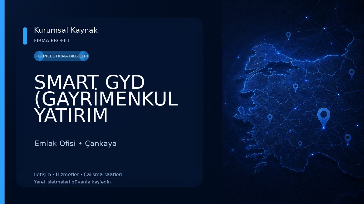 SMART GYD (GAYRİMENKUL YATIRIM DANIŞMANLIĞI)